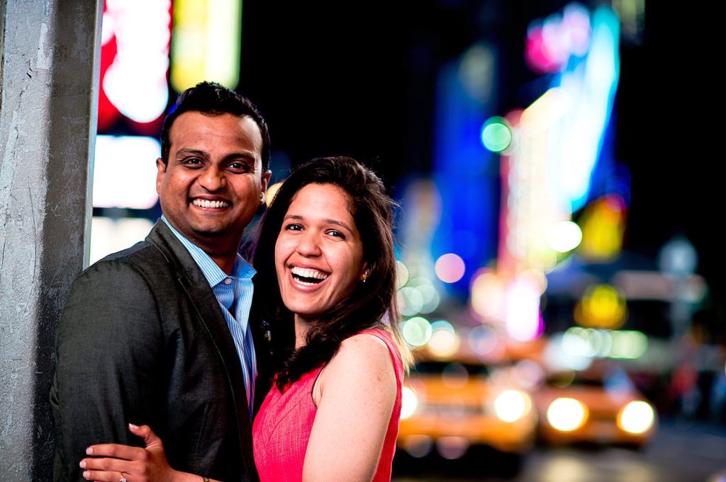 Bryant Park Engagement Photos