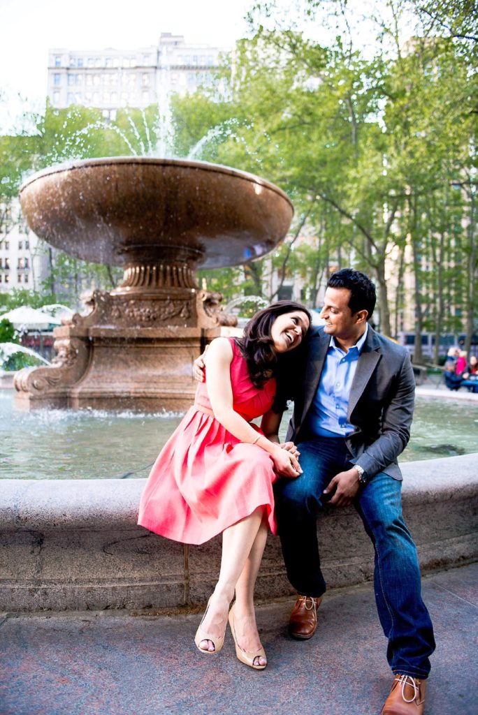 Bryant Park Engagement Photos