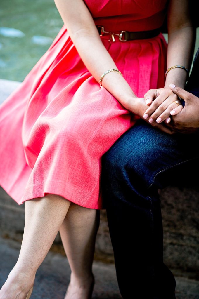 Bryant Park Engagement Photos