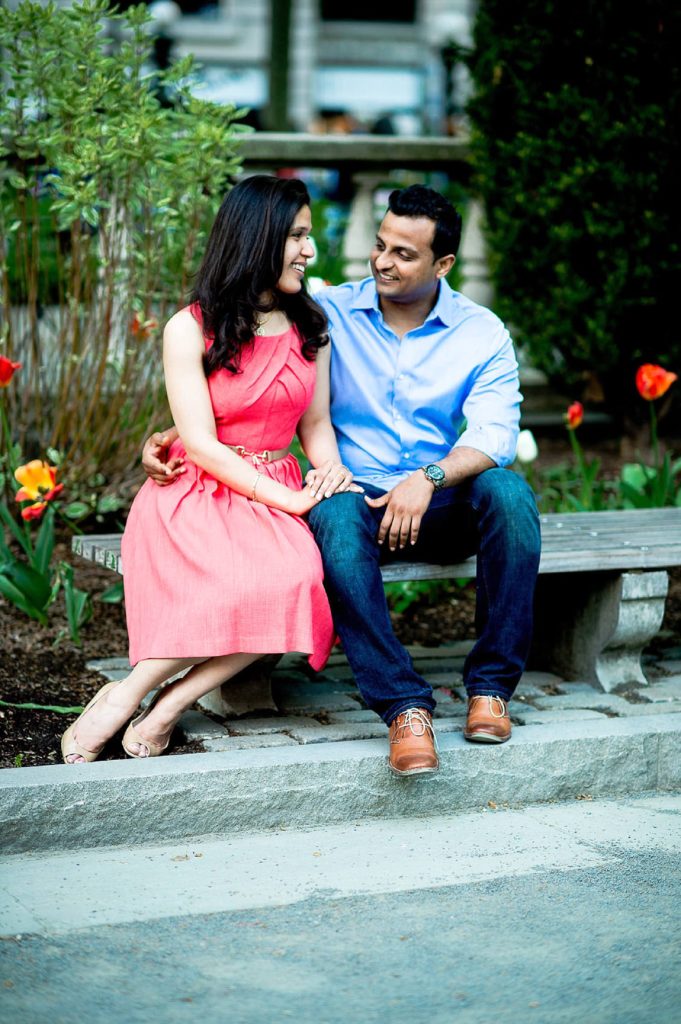 Bryant Park Engagement Photos