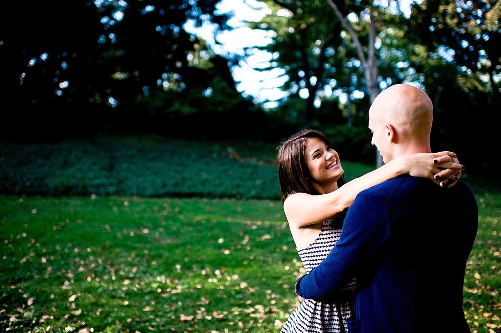 Central Park Engagement Photos