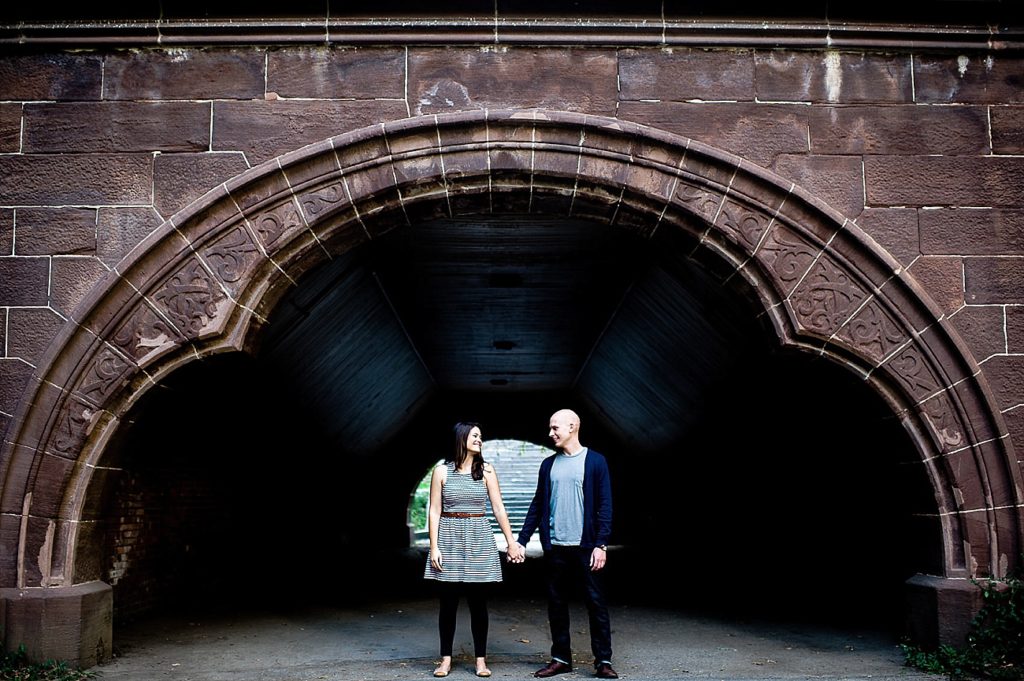 Central Park Engagement Photos