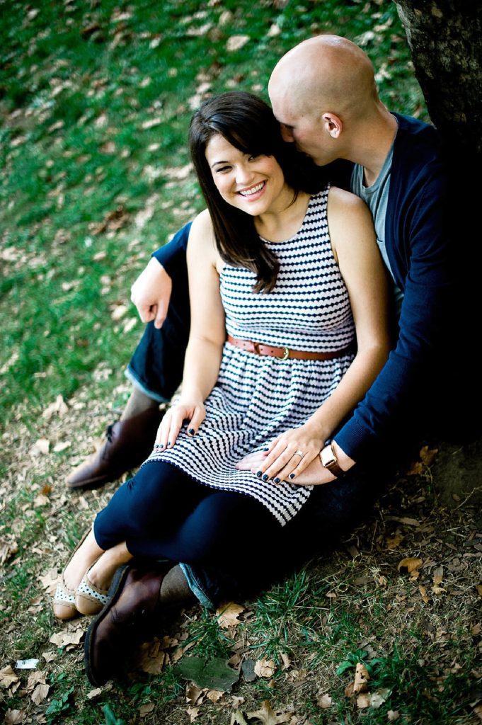 Central Park Engagement Photos