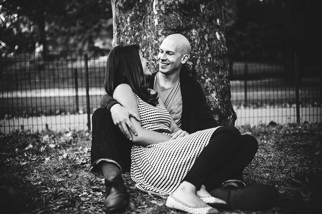 Central Park Engagement Photos