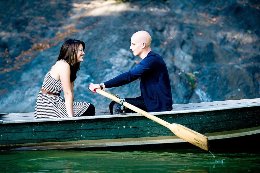 Central Park Engagement Photos