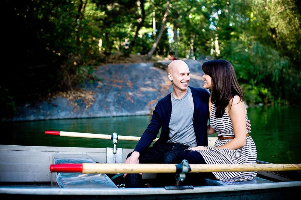 Central Park Engagement Photos