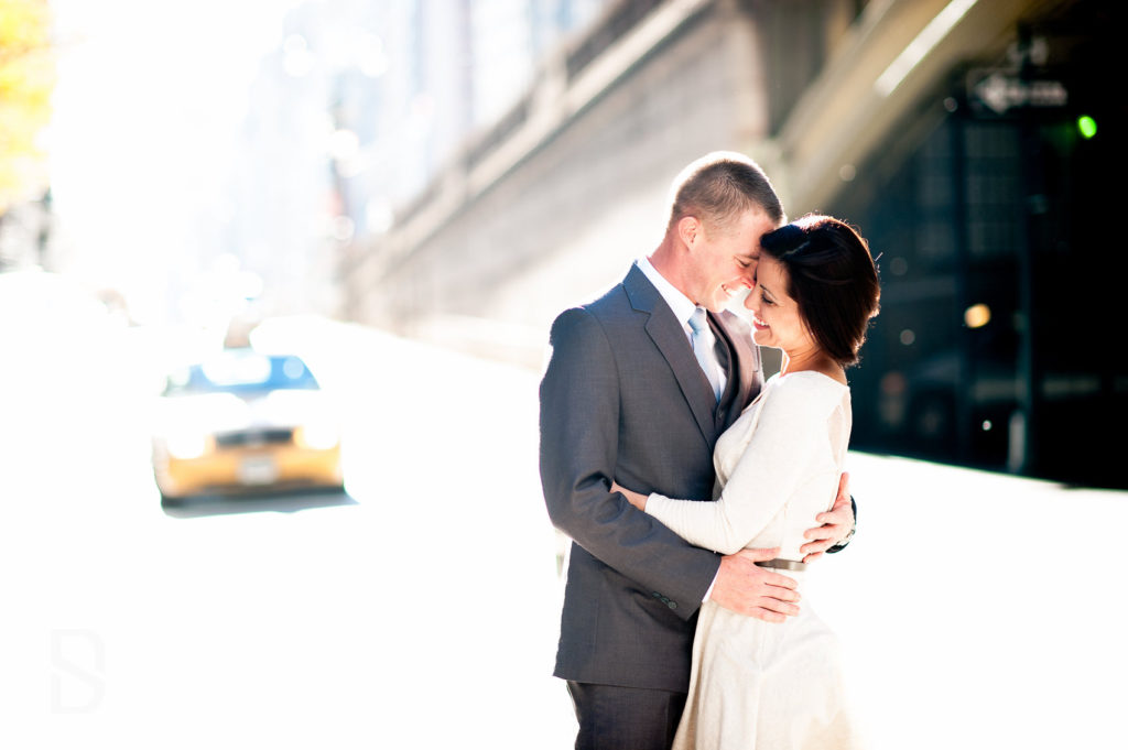 Grand Central Station engagement Session army homecoming pictures