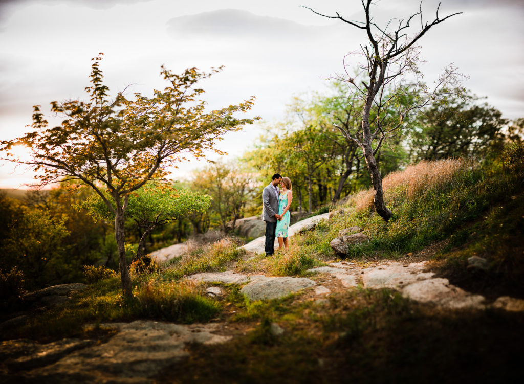 Bear Mountain Engagement Photos by raleighw edding photographer dave shay
