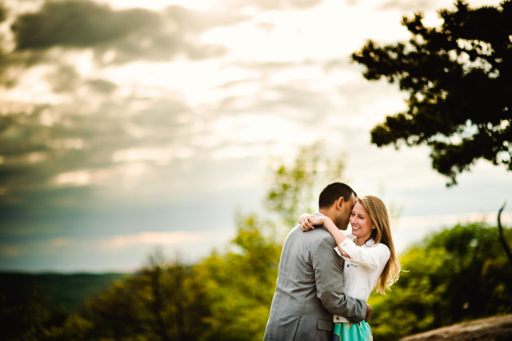 Bear Mountain Engagement Photos by raleighw edding photographer dave shay
