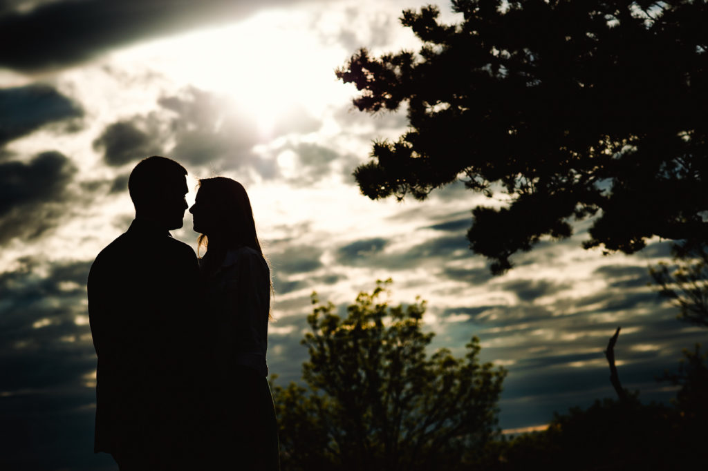 Bear Mountain Engagement Photos by raleighw edding photographer dave shay