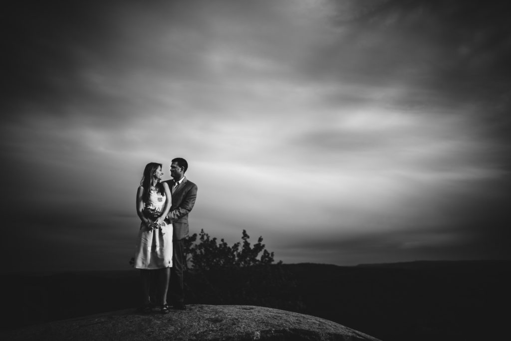Bear Mountain Engagement Photos by raleighw edding photographer dave shay