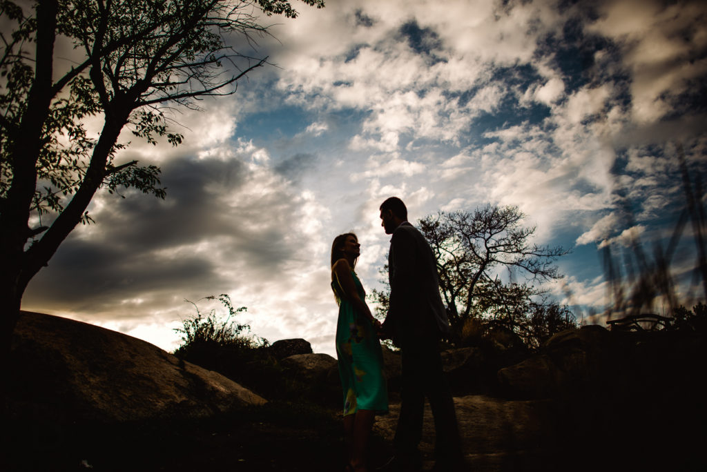 Bear Mountain Engagement Photos by raleighw edding photographer dave shay