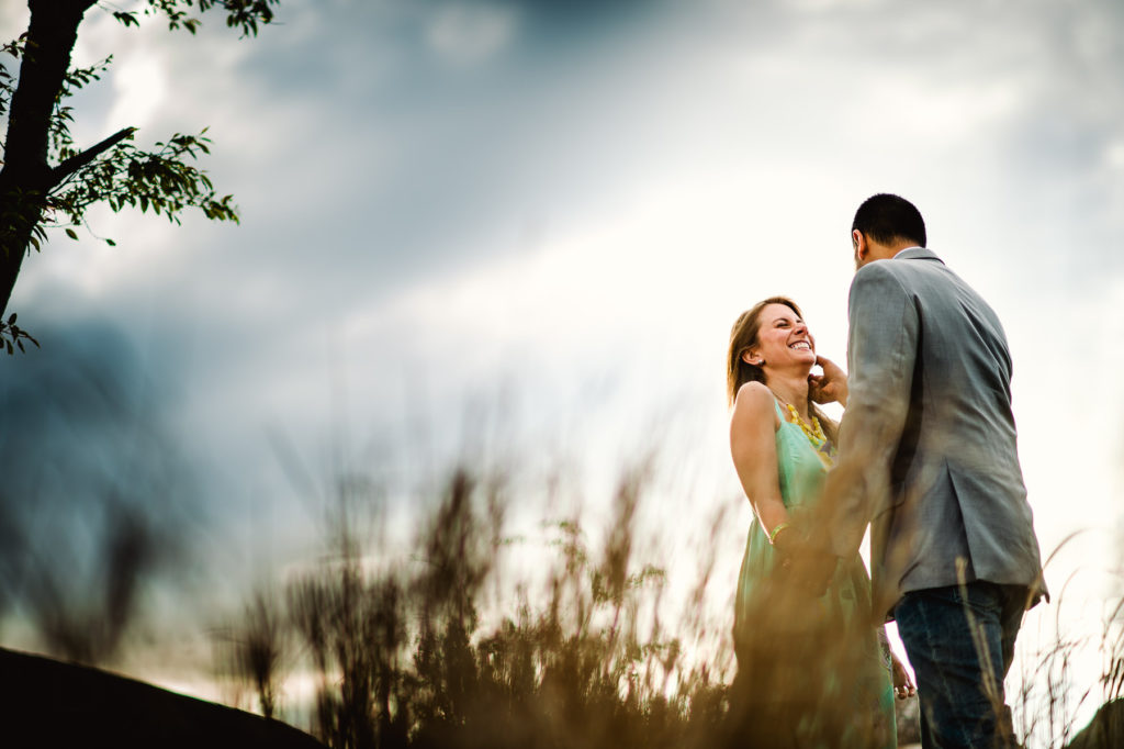 Bear Mountain Engagement Photos by raleighw edding photographer dave shay