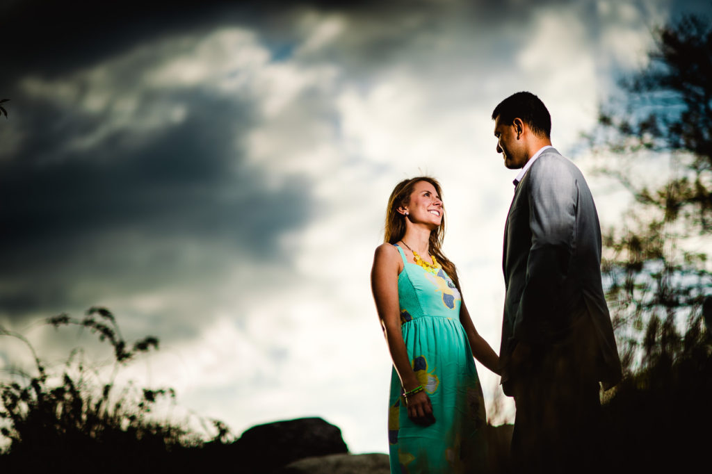 Bear Mountain Engagement Photos by raleighw edding photographer dave shay