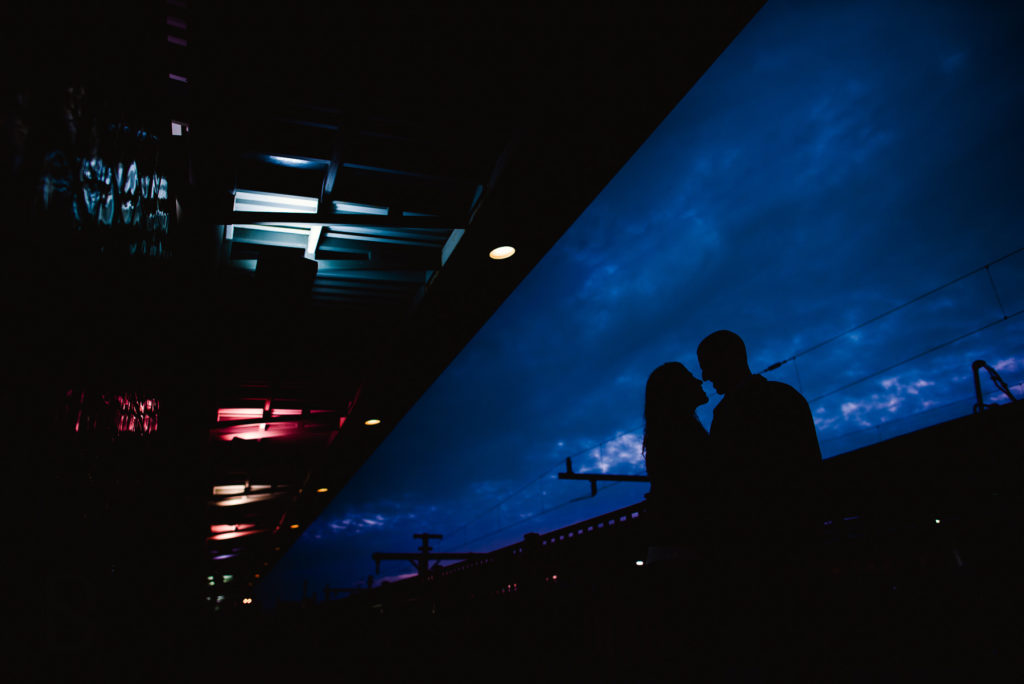 Hoboken engagement photos by raleigh wedding photographer dave shay