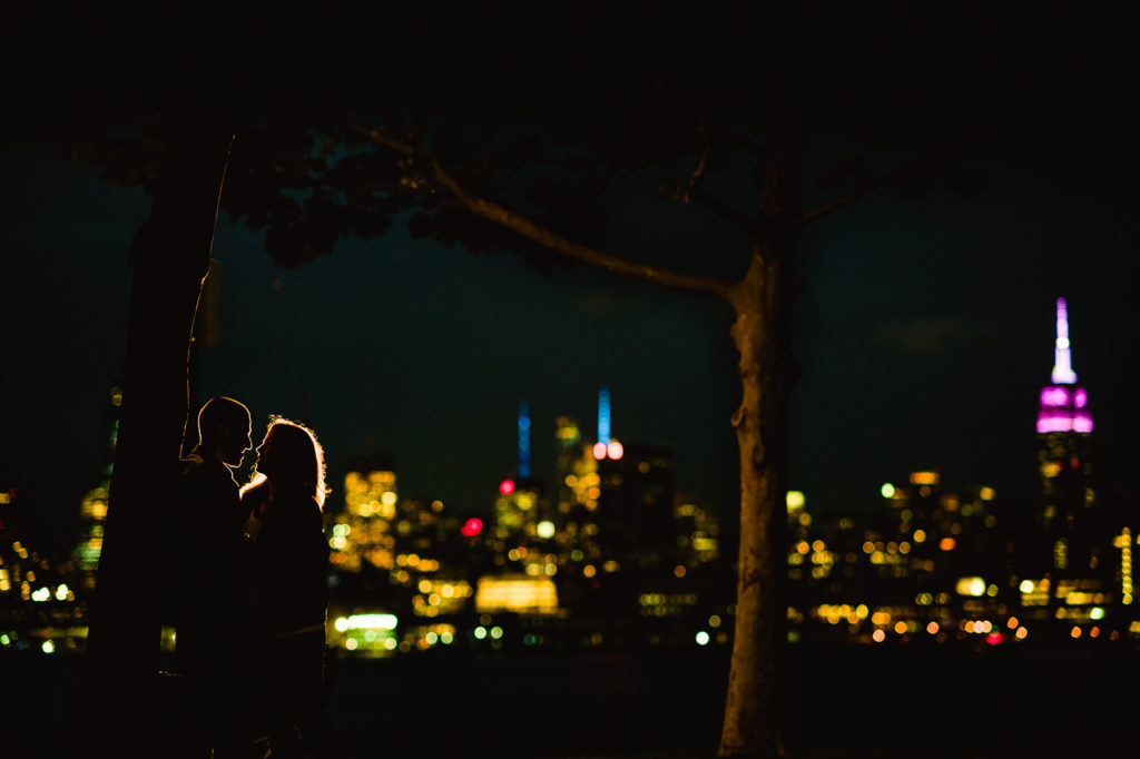Hoboken engagement photos by raleigh wedding photographer dave shay