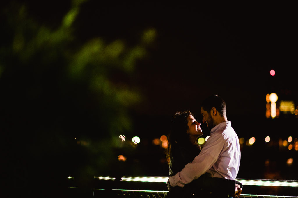 Hoboken engagement photos by raleigh wedding photographer dave shay