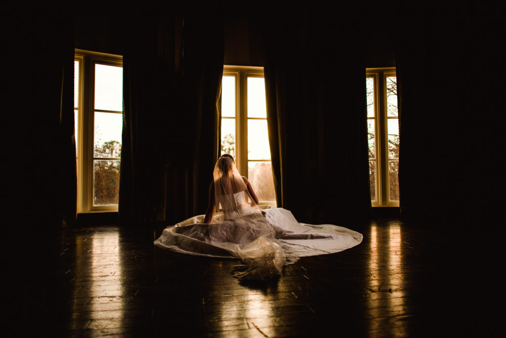 Carolina Country Club Bridal Photos by raleigh wedding photographer dave shay