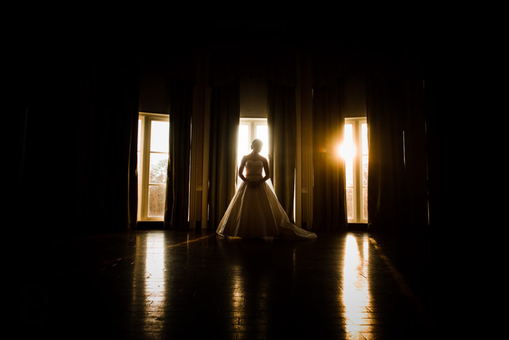 Carolina Country Club Bridal Photos by raleigh wedding photographer dave shay