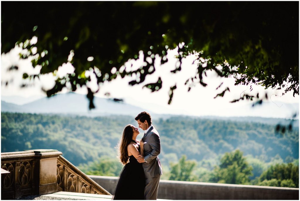 Biltmore Estate Engagement Photos by Asheville Wedding Photographer Dave Shay
