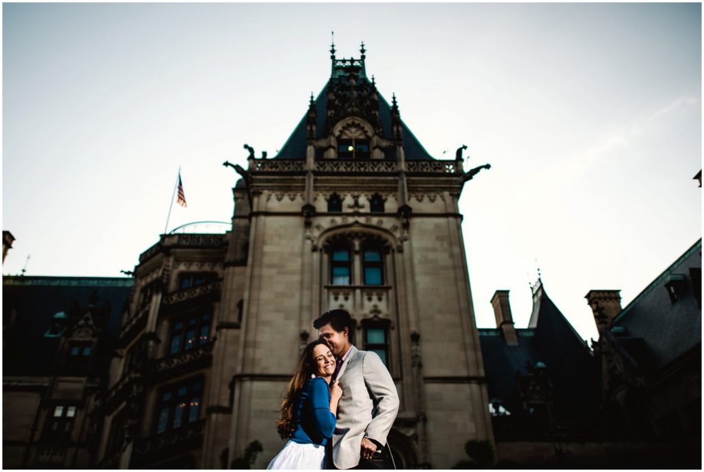 Biltmore Estate Engagement Photos by Asheville Wedding Photographer Dave Shay