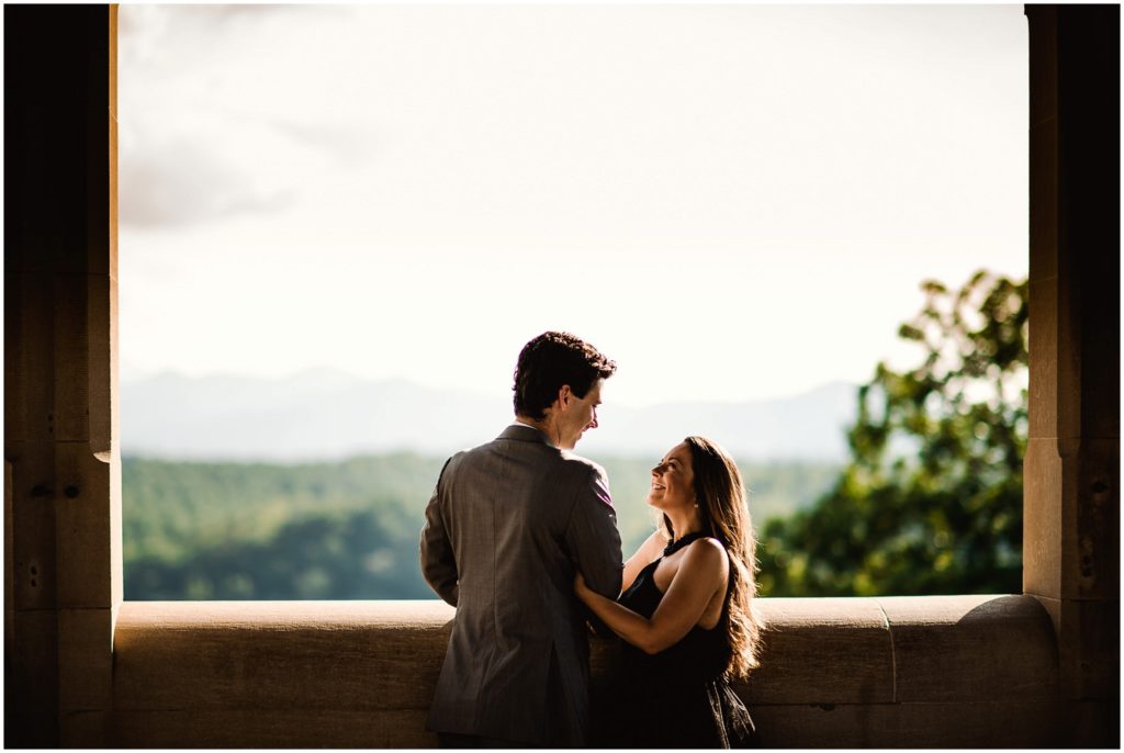Biltmore Estate Engagement Photos by Asheville Wedding Photographer Dave Shay