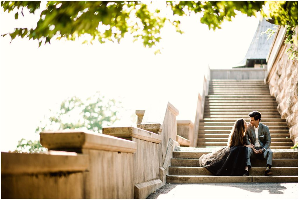 Biltmore Estate Engagement Photos by Asheville Wedding Photographer Dave Shay