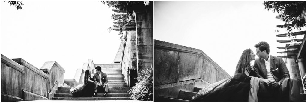 Biltmore Estate Engagement Photos by Asheville Wedding Photographer Dave Shay