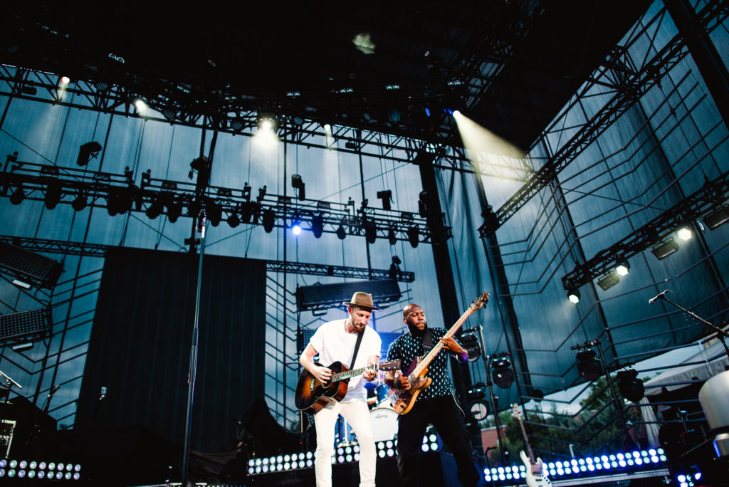 Mat Kearney photos by raleigh wedding photographer dave shay at red hat amphitheater