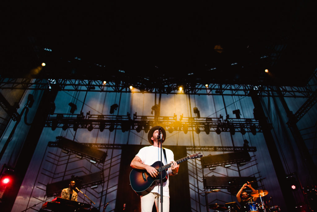 Mat Kearney photos by raleigh wedding photographer dave shay at red hat amphitheater