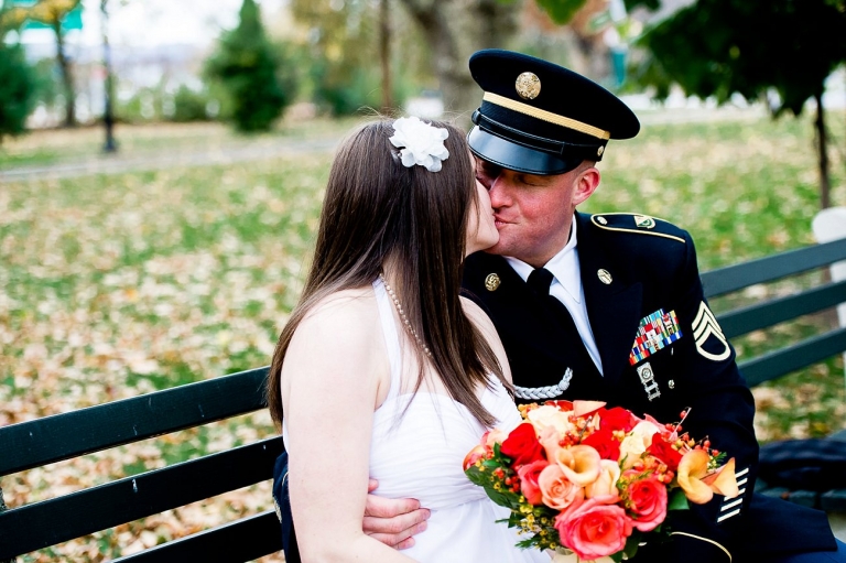 Brooklyn Wedding Photos | New York Photographer | Rich and Lindsay: Married! 11.12.13 John Paul Jones Park