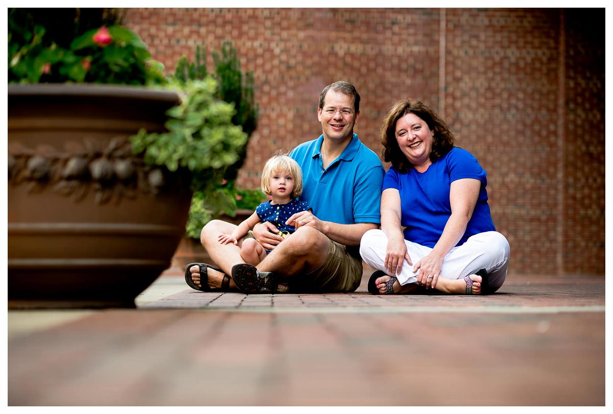 The Glusman Family: Raleigh Family Photography – American Tobacco Campus – Durham, NC