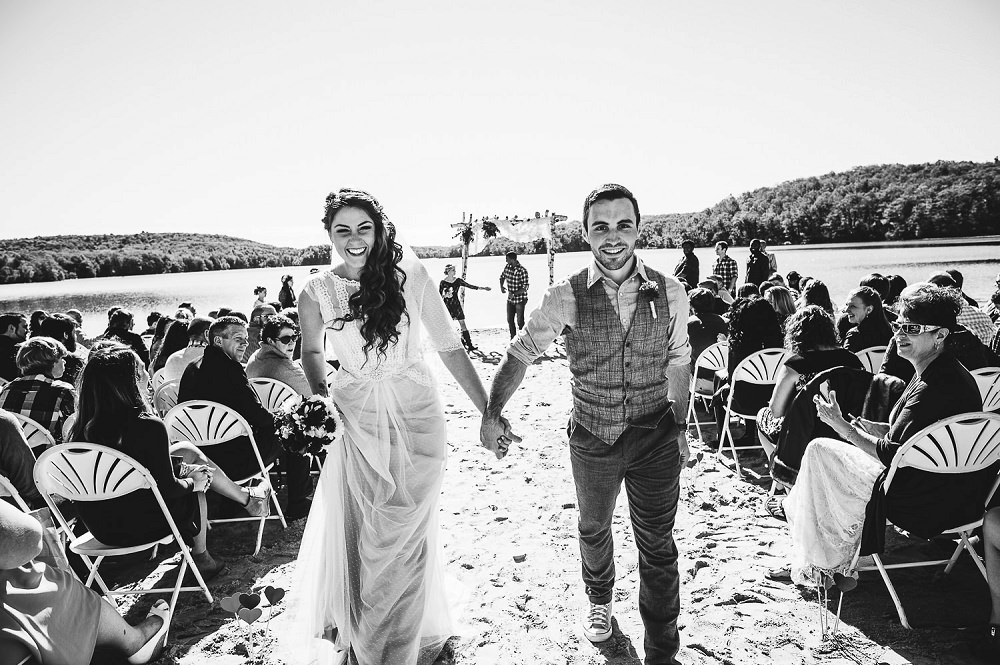 beach wedding photography by Raleigh wedding photographer dave shay