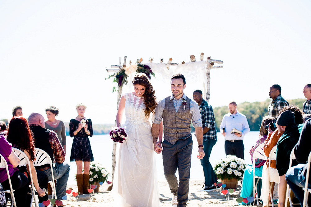 beach wedding photography by Raleigh wedding photographer dave shay