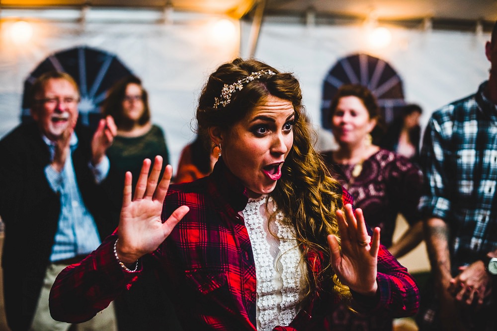 beach wedding reception by Raleigh wedding photographer dave shay