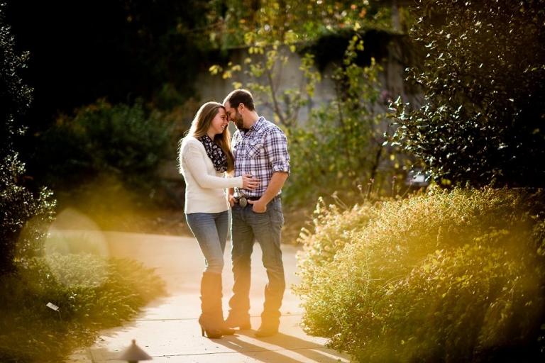 JC Raulston Engagement Photos | Raleigh Engagement Photographer | Alaina and Mike: Engaged!