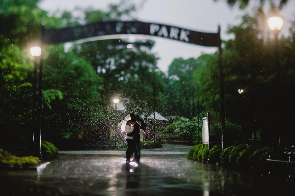 Nate and Katie's Pullen Park Engagement Photos in Raleigh North Carolina by Cary Wedding Photographer Dave Shay