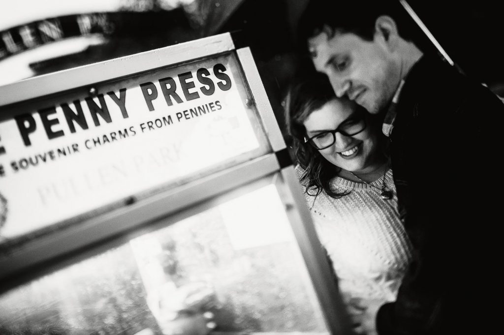 Nate and Katie's Pullen Park Engagement Photos in Raleigh North Carolina by Cary Wedding Photographer Dave Shay