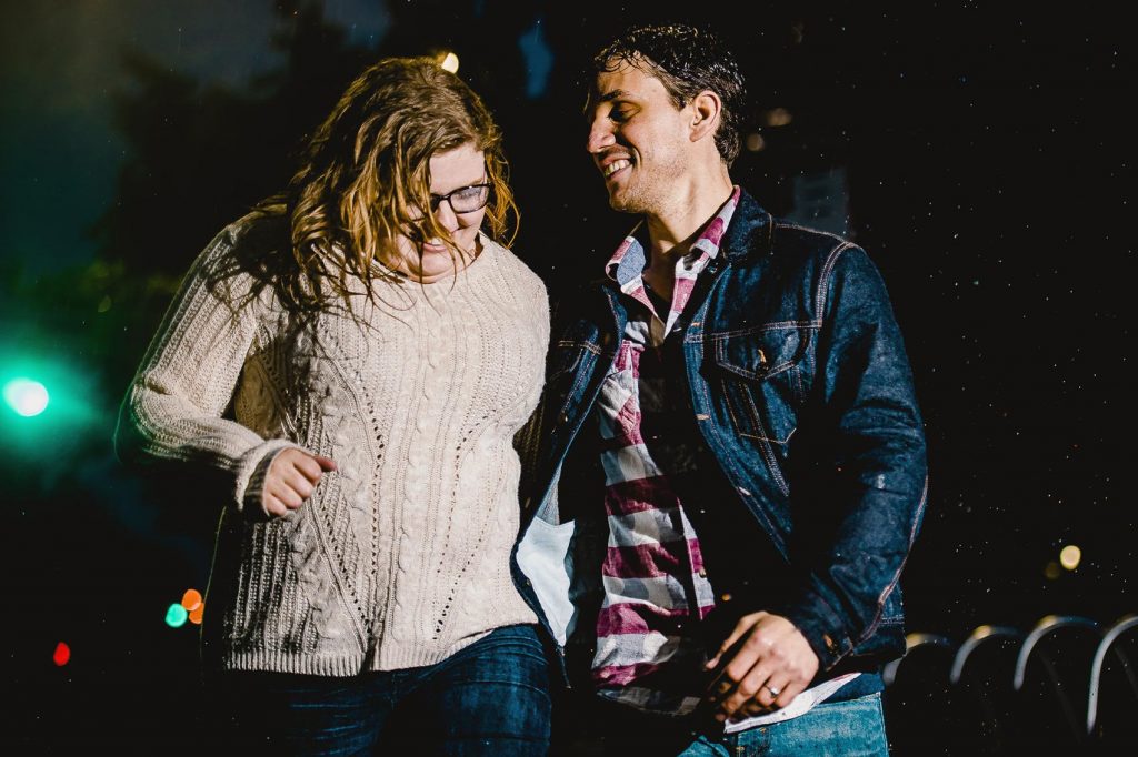 Nate and Katie's Pullen Park Engagement Photos in Raleigh North Carolina by Cary Wedding Photographer Dave Shay