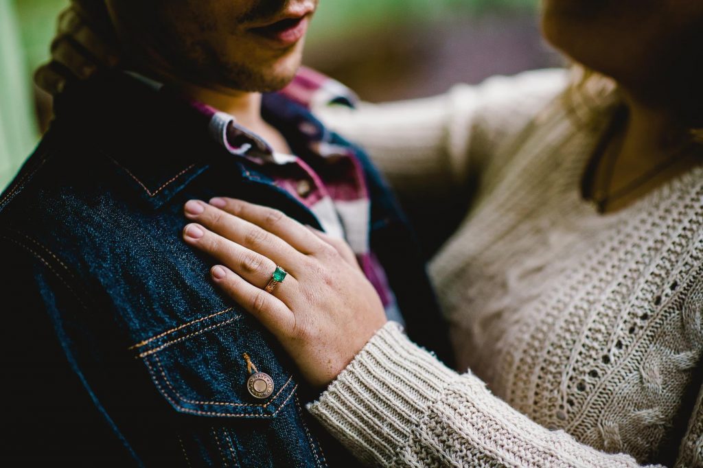 Nate and Katie's Pullen Park Engagement Photos in Raleigh North Carolina by Cary Wedding Photographer Dave Shay