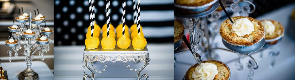 classic looking dessert bar