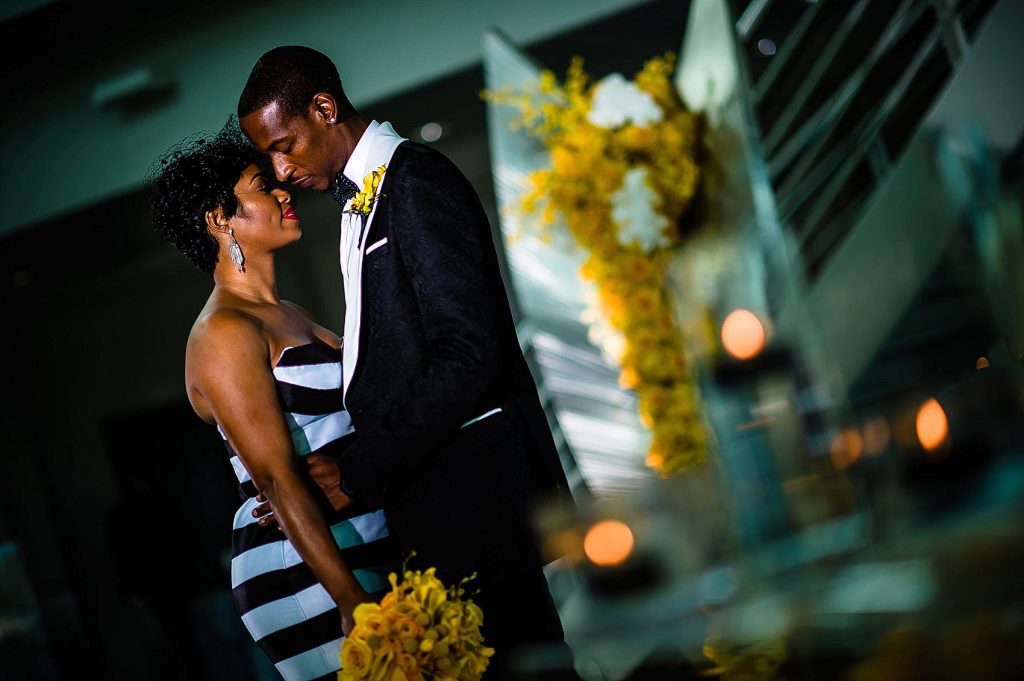 general aviation terminal wedding reception