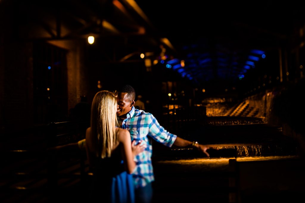engagement photo bay seven durham