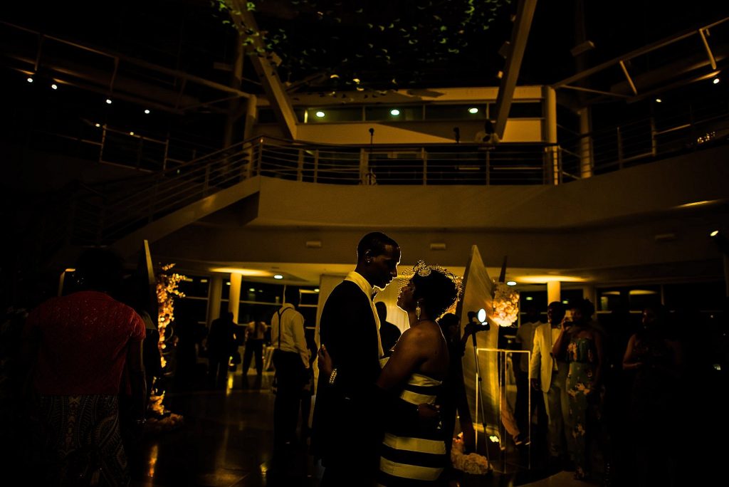 yellow reception colors at RDU