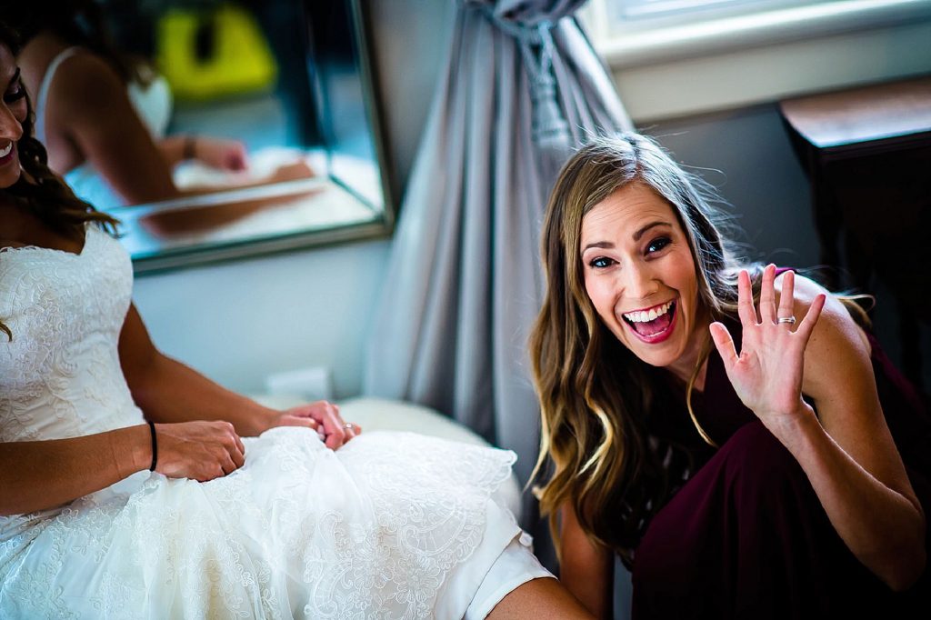 funny bridesmaid face