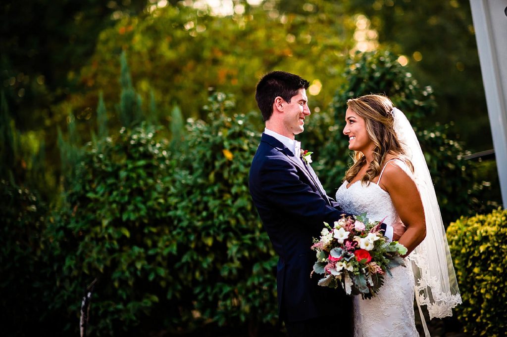 couple lit by fake sunlight magmod