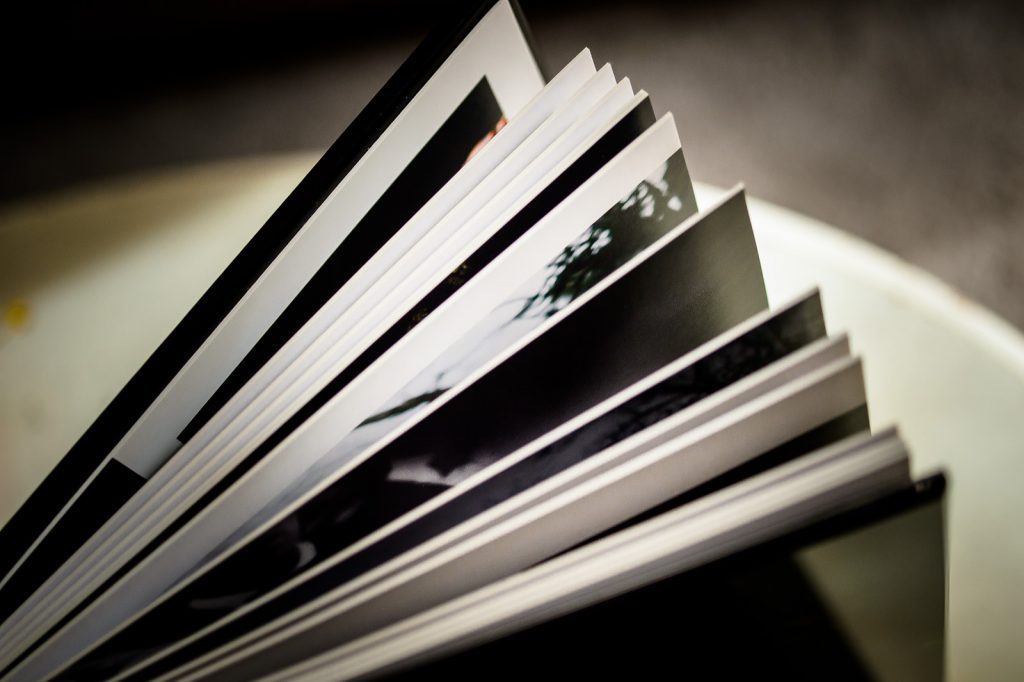 thick paged wedding albums