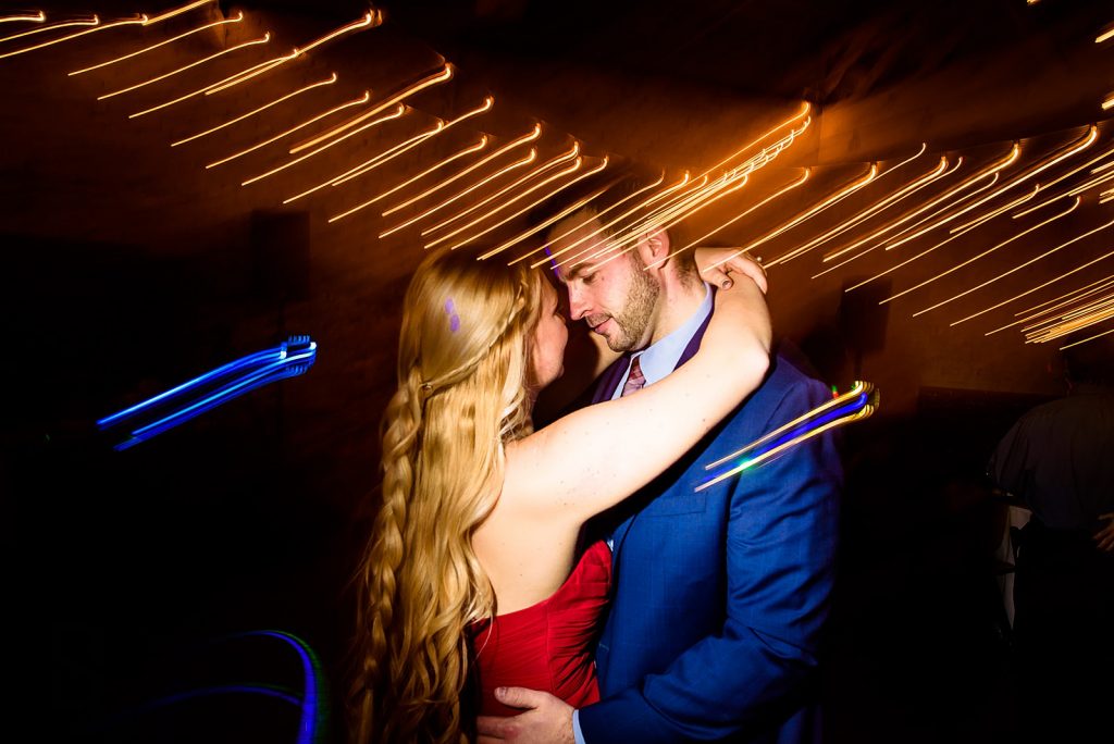 couple dancing at the stockroom
