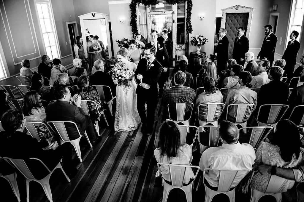 indoor wedding ceremony chapel hill