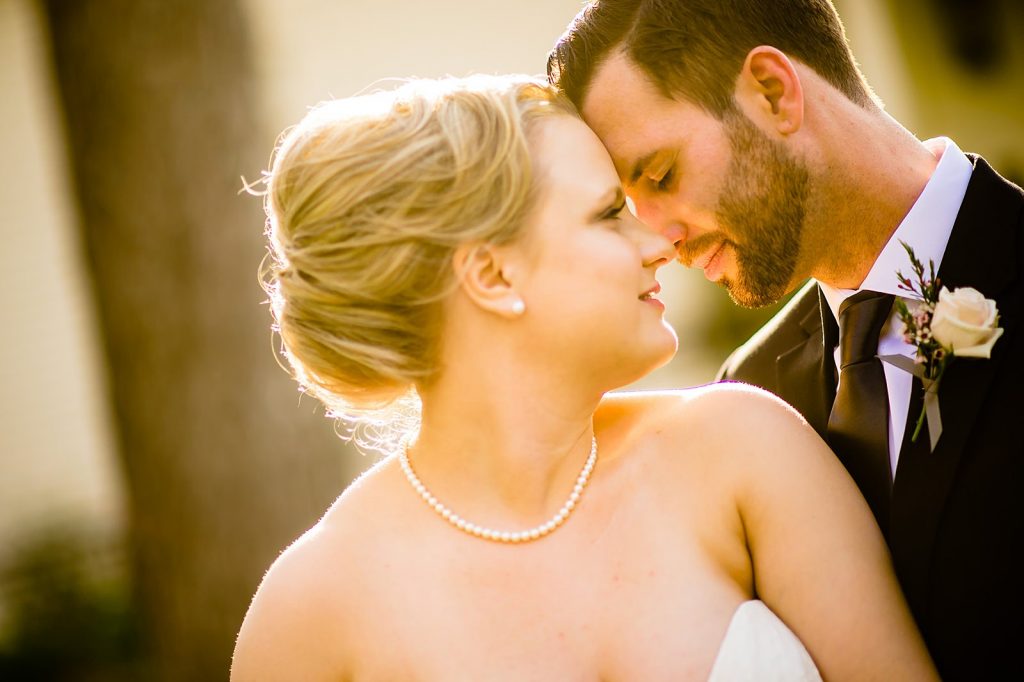 light and airy wedding portrait in chapel hill